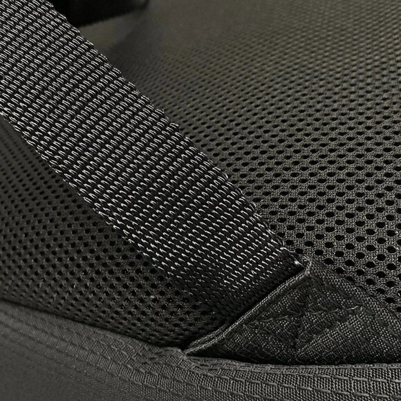 Auth BALENCIAGA Unity Backpack Large 792073 Black Polyamide Polyester Viscose - Picture 12 of 16